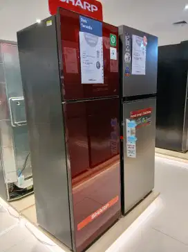 KREDIT KULKAS SHARP 2 PINTU
