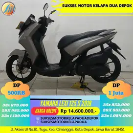 YAMAHA LEXI 125 S 2018 CASH/KREDIT SURAT LENGKAP SIAP ANTAR
