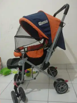 Stroller bayi lipat 1-3 tahun murah 250rb aja bagus