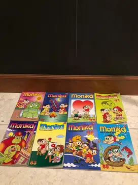 Komik monika dan kawan kawan 8 pcs