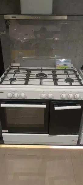 Delizia kompor 5 tungku + grill/oven