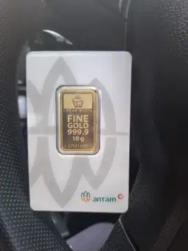 Jual Logam Mulia Antam 10gr (certicard,redmark)