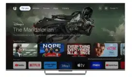 TV Smart Google 65 Inch Merk AQUA