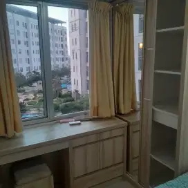 Stock sewa atas mall Bassura city type 2bedroom siap huni