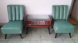 1set Kursi tamu antik th.1960-an