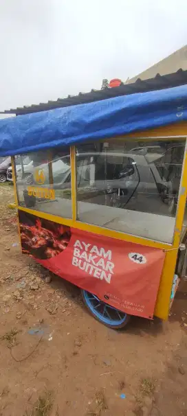 Gerobak Bekas Ayam Bakar
