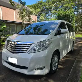 TOYOTA ALPHARD Gen 2 PREMIUM SOUND NEW MODEL TH 2008 PUTIH