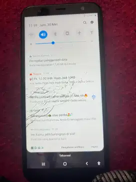 SAMSUNG J6 MINUS PEMAKAIAN