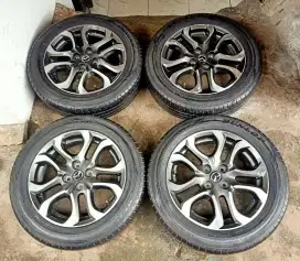 Velg copotan mazda 2 Skyactiv r16 original+ban