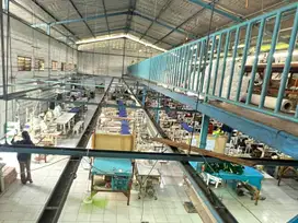 Di Jual cepat ex Pabrik Konveksi pinggir jalan raya karawaci Tangerang