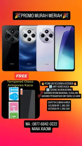 REDMI 14C 8/256GB (NEW)