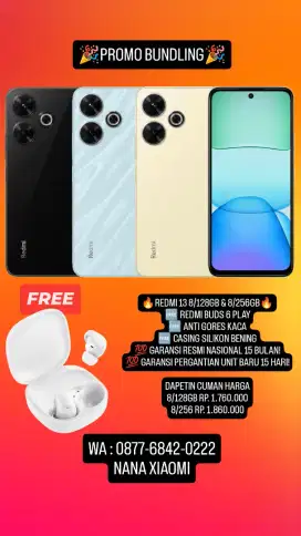 REDMI 13 8/128GB (NEW)