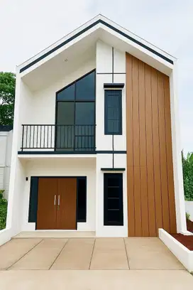 Rumah 2 Lantai 3 Kamar Tidur 2 Kamar Mandi Cluster Cantik & Mewah SHM
