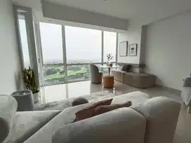U Residence 2, type 1 bedroom dan 1 ruang tamu, view golf