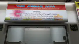 Kios Siap Pakai Kondisi Bagus di Pasar Modern Graha Raya