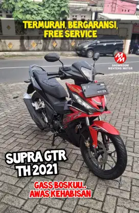 SUPRA GTR MERAH TH 2021, BERGARANSI