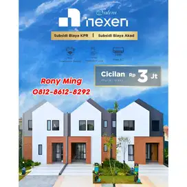 TERMURAH CICILAN START 3 JUTA PERBULAN SUTERA NEXEN 2 LANTAI CUMA 600