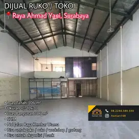 Ruko Toko Gudang Kantor Rumah Raya Propinsi Ahmad A Yani Surabaya
