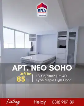 Sewa Apt Neo Soho Type Maple High Floor