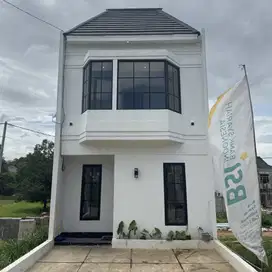 DIJUAL RUMAH 2 LANTAI DALAM CLUSTER  DI CINANGKA DEKAT TOL