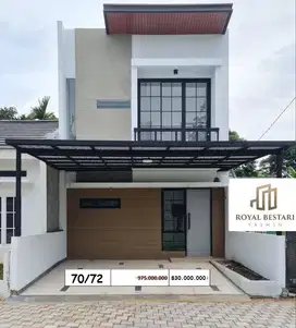 Rumah 2 Lantai di Yasmin Pusat Kota Bogor STrategis Dekat Tol