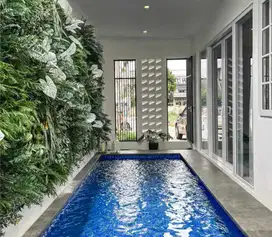 Rumah ready stok di Rempoa full furnished, dekat MRT Lebak bulus