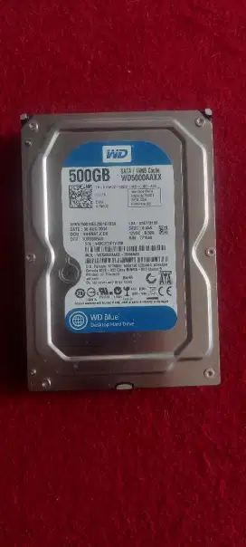 HARDDISK WD 500 GB INTERNAL KOMPUTER 3.5 SATA