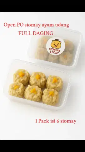Open PO jual siomay ayam udang Full daging
