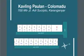 Kavling Dekat Kota Solo, Area Bisnis, Kuliner dan Sekolah