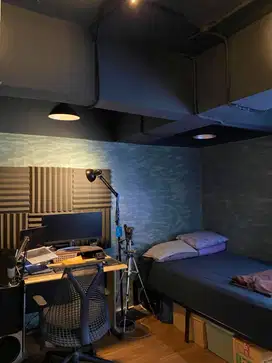 Jual apartemen di bandung studio lengkap full furnish jarrdin jardin