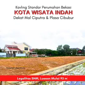 Kavling Premium Cibubur, Dekat Mal Ciputra & Tol. Terima SHM Pecah
