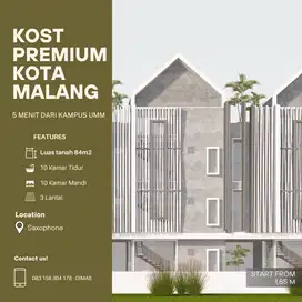 Cluster premium rukos malang 2 lantai siap bangun