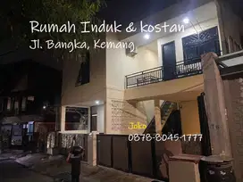 Rumah Induk dan Kosan 10 Kamar Jl Bangka, Kemang, Jakarta Selatan