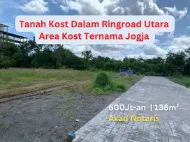 Jual Tanah Kost Dalam Ringroad Belakang Kampus UTY