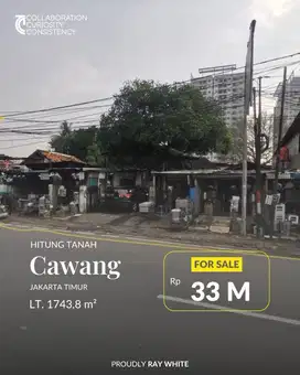 Dijual Murah Tanah di Dewi Sartika, Cawang Jakarta Timur