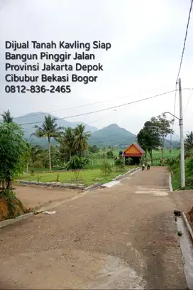 Tanah Siap Bangun Pinggir Jalan Provinsi Jakarta Depok Bekasi Bogor
