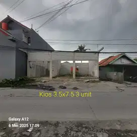 Disewa tanah murah pinggir jalan Setia Asih Kampung Bogor