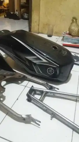 Tangki + kenalpot Rx king