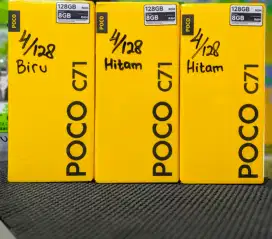 Xiaomi Poco C71 4/128 Baru garansi resmi