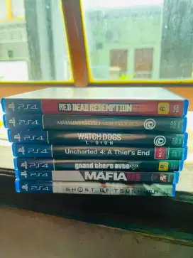 Kaset BD PS 4 Second (Pemakaian Sendiri)