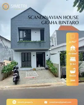 Dijual rumah brand new cluster graha bintaro jaya tangsel