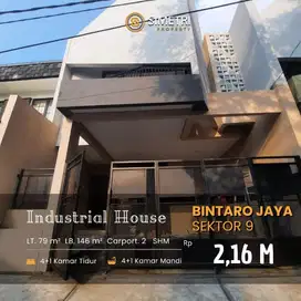 Dijual rumah brand new sektor 9 Bintaro Jaya Tangsel