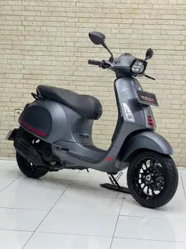 Perfect Condition!!Vespa Sprint S 150cc 2023 Plat Jatim Mulus-Mustika