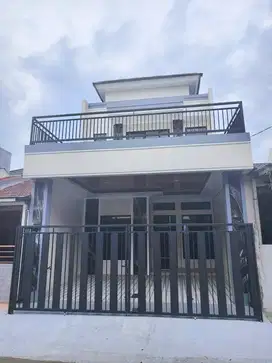 Rumah bangunan baru melati mas bsd siap huni