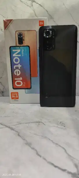 Redmi note 10 pro 8/128 fullset no minus like new