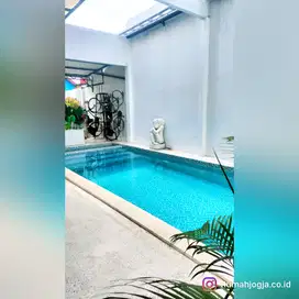 rumah full widodomartani ngemplak dengan swimming pool