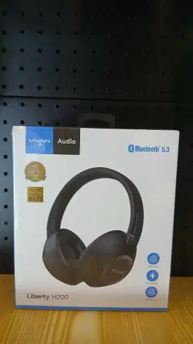 VIVAN LIBERTY H200 HeadPhone Wireless wired AUX Dual EQ EXTRA BASS