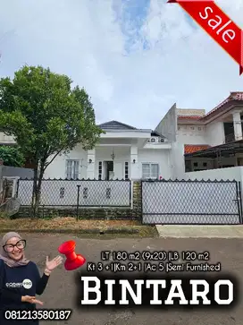 dijual cepat rumah siap huni deket stasiun dan mall di bintaro