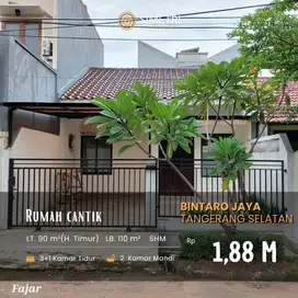 Dijual rumah siap huni di Pusat Kota  Bintaro Jaya Tangsel