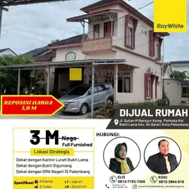Dijual Rumah di Palembang Full Furnished